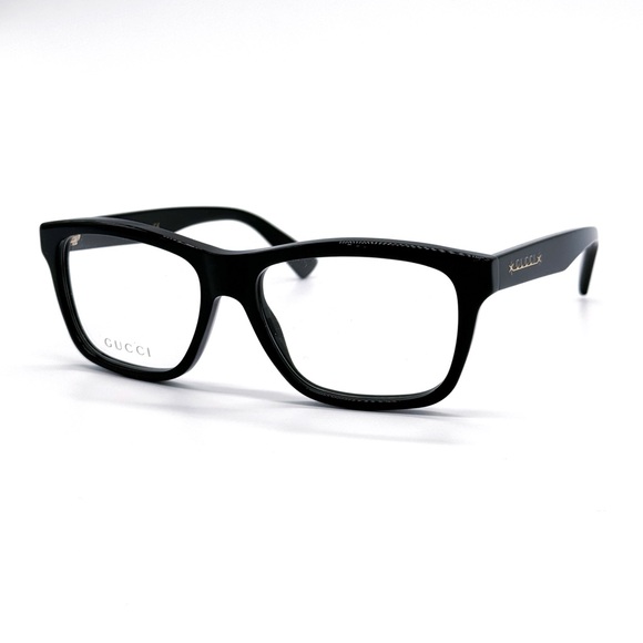 NEW GUCCI GG1177O 004 BLACK CLEAR UNISEX EYEWEAR GUCCI - Picture 4 of 12
